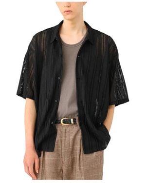 Beams Plus Short Sleeve Shirts - Noir