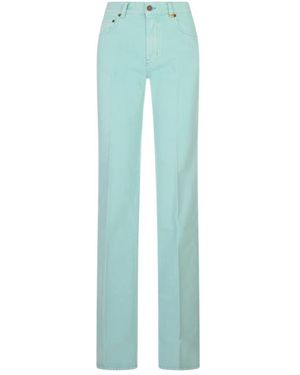 Chloé Gerades Jeans - Blau