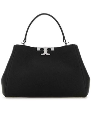 Tory Burch Tassen ,Zwart ,Leer Eleanor Medium Satchel