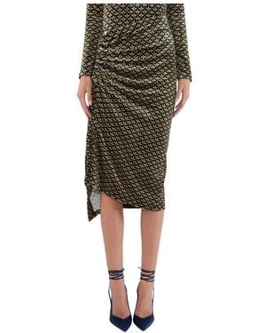 Rabanne Midi Skirts - Verde