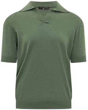 FILIPPO DE LAURENTIIS Polo Shirts - Green