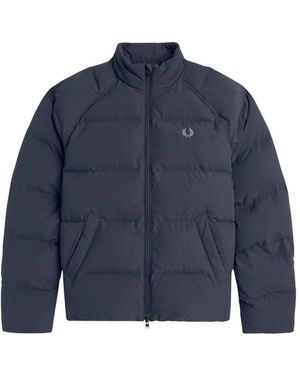 Fred Perry Winter Jackets - Blue
