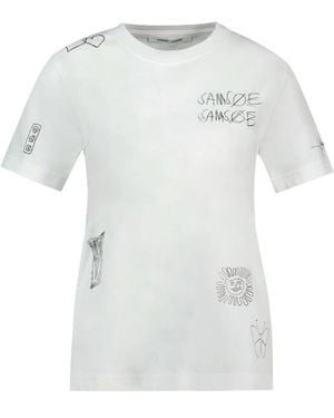 Samsøe & Samsøe T-Shirts - White