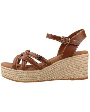 POPA Schoenen ,Bruin ,Sandalia Marinha Tiras