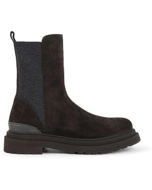 Brunello Cucinelli Chelsea Boots - Nero