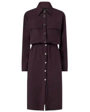 Pinko Kleedjes ,Rood ,Shirt Kleedjes - Paars