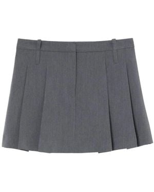 Pinko Short Skirts - Gris