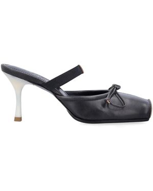 MM6 by Maison Margiela Heeled Mules - Blue