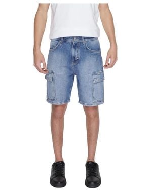 Antony Morato Denim Shorts - Blue