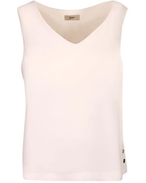 Herno Tops ,Wit ,Bl 000051D 12875S 1100 - Roze