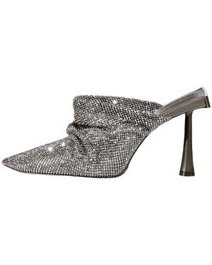 Benedetta Bruzziches Heeled Mules - Grey