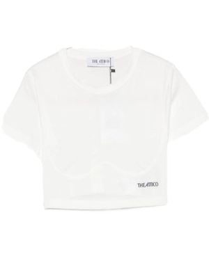 The Attico T-Shirts - White