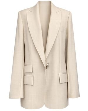 SIMONA CORSELLINI Jassen ,Blazer Monopetto - Naturel