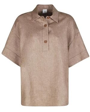 Eleventy Polo Shirts - Natural