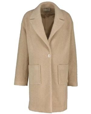 Amélie & Amélie Single-Breasted Coats - Neutro