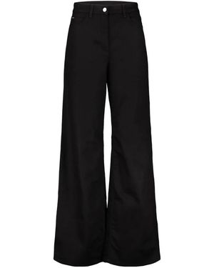 Courreges Wide Jeans - Negro