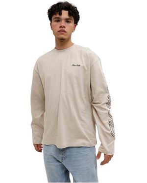 Pure Path Essence Of Life Langarm-T-Shirt - Natur