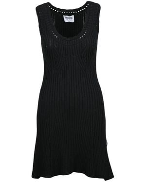Moschino Knitted Dresses - Negro
