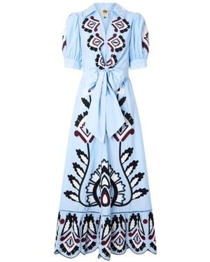 FARM Rio Maxi Dresses - Blue