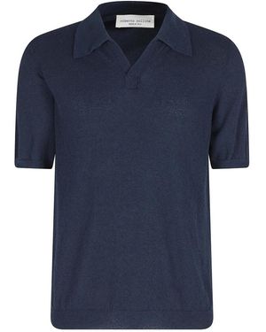Roberto Collina Polo Shirts - Blue