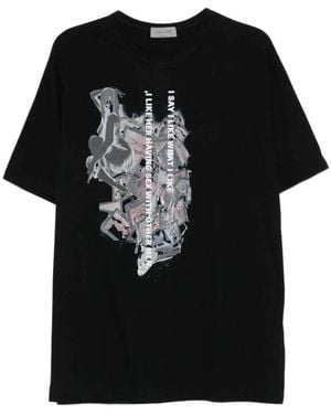 Yohji Yamamoto T-Shirts - Black