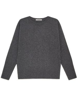Maliparmi Cashmere Merinos Breiwerk - Grijs