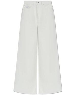 Lacoste Wide Jeans - White