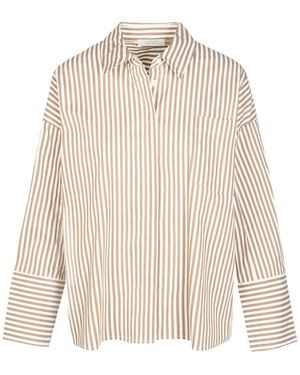 Hèst Overhemden ,Bruin ,Katoen Lilly Shirt - Wit