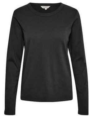 Part Two Long Sleeve Tops - Black
