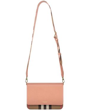 Burberry Mackford Schoudertas - Roze