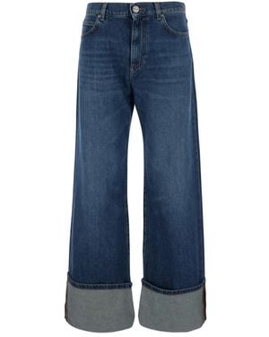 Pinko Wide Jeans - Blu