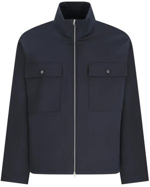 Jil Sander Jassen ,Blauw ,Blouson 143 Pd