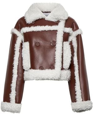 Stand Studio Faux Fur & Shearling Jackets - Bruin