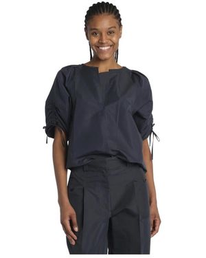 3.1 Phillip Lim Overhemden ,Blauw ,Blouses - Zwart