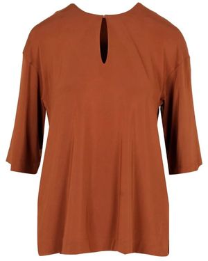 Max Mara Beachwear Hemden Rost - Braun