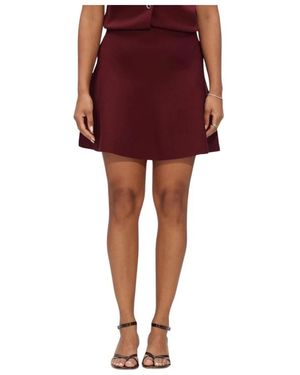 Notre-v Nv-Hiltje Mini Rok - Rood