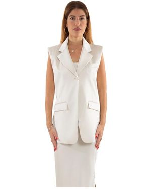 Patrizia Pepe Vests - Blanc