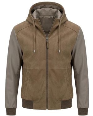 The Jack Leathers Light Jackets - Green