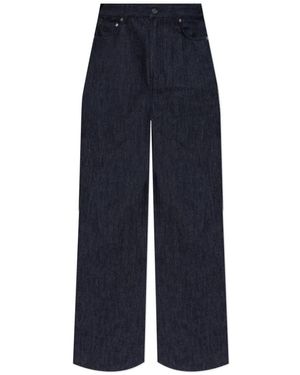 Lacoste Runway Straight Leg Denim Jeans - Blauw