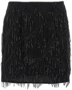 ROTATE BIRGER CHRISTENSEN Short Skirts - Black