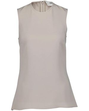 Ami Paris Stijlvolle Oversize Tank Top - Grijs
