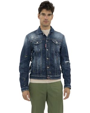 DSquared² Denim Jackets - Azul
