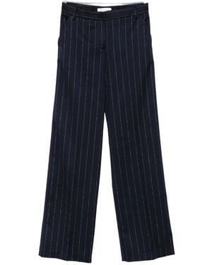 Ermanno Scervino Straight Trousers - Blue