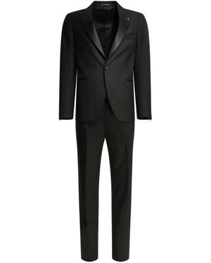 Tagliatore Single Breasted Suits - Negro