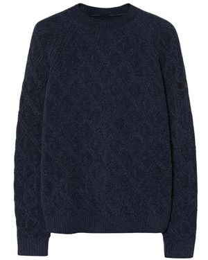 Rrd Round-Neck Knitwear - Blue