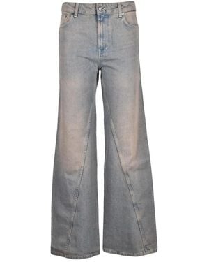 Dondup Wide Jeans - Grey