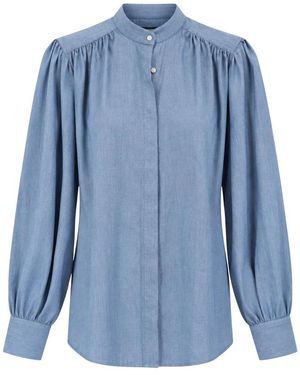 MARSĒM Chambray Shirt - Blauw