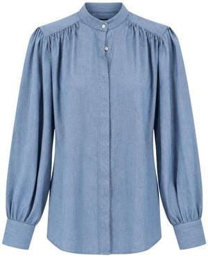 MARSĒM Chambray Shirt - Blauw