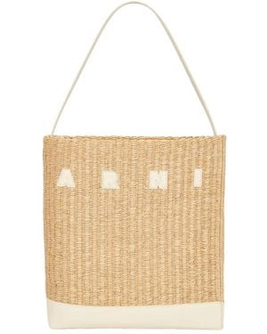 Marni Medium Museo Hobo Bag - Natur