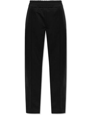 Palm Angels Straight Trousers - Negro